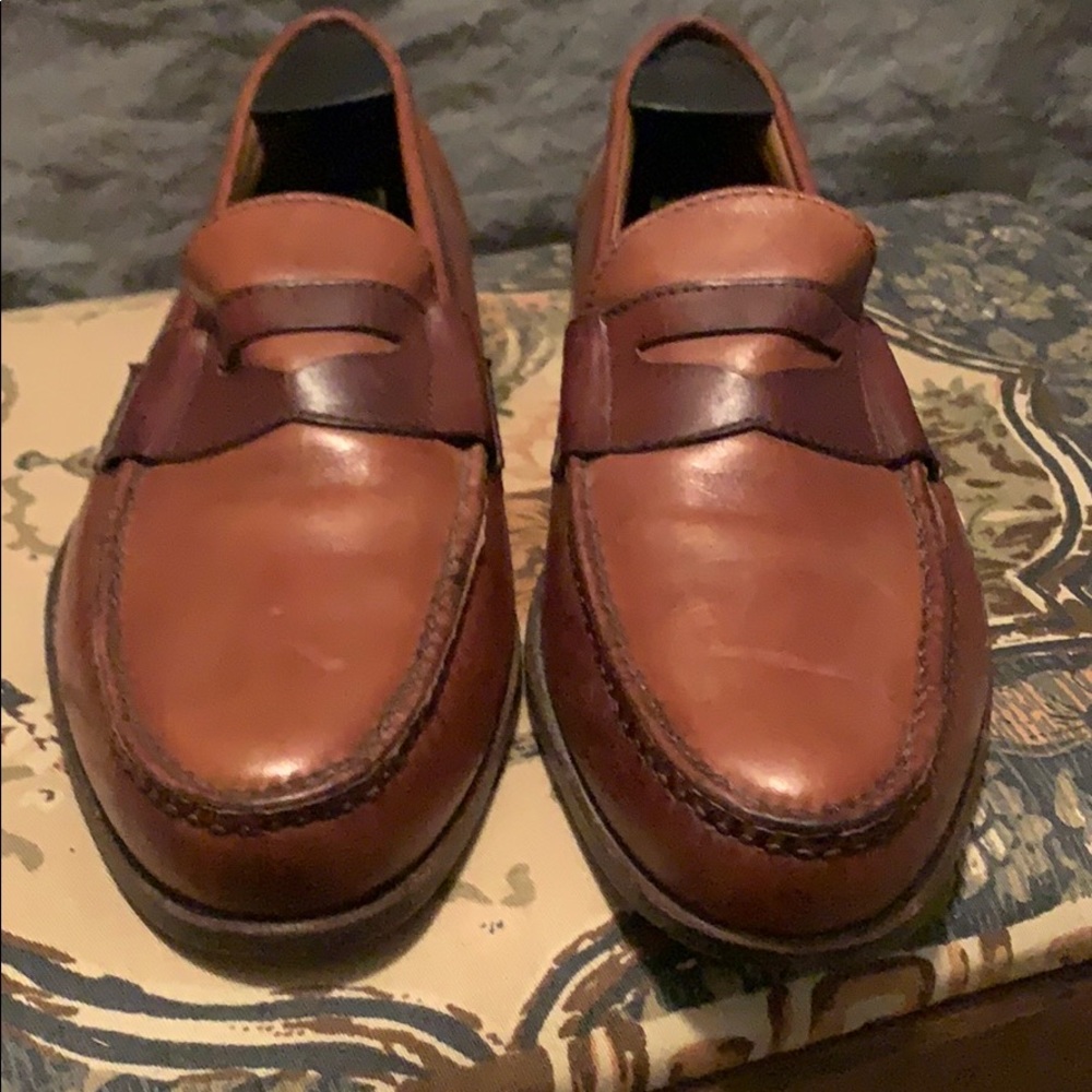 Men’s Allen Edmonds, brown penny loafers, size 11B
